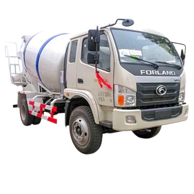 Foton 4 CBM 콘크리트 믹서 트럭, 4x2 드라이브